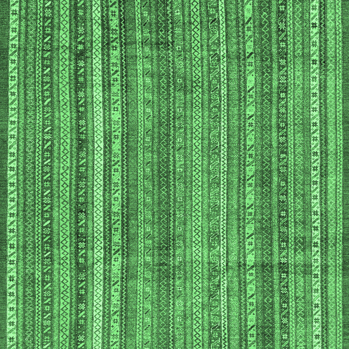 Abstract Emerald Green Modern Rug, abs3687emgrn