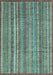 Abstract Light Blue Modern Rug, abs3687lblu