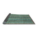 Sideview of Abstract Light Blue Modern Rug, abs3687lblu