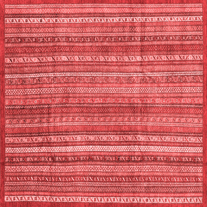 Abstract Red Modern Rug, abs3687red