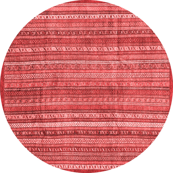 Abstract Red Modern Rug, abs3687red