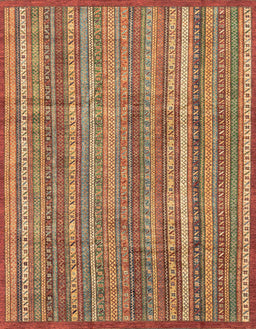Abstract Brown Modern Rug, abs3687