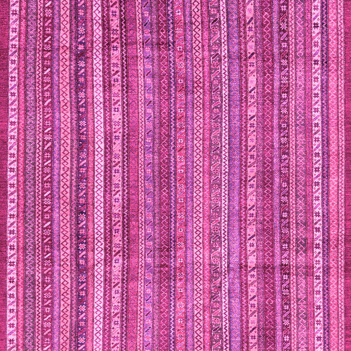 Machine Washable Abstract Pink Modern Rug, wshabs3687pnk