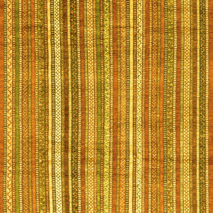 Abstract Yellow Modern Rug, abs3688yw