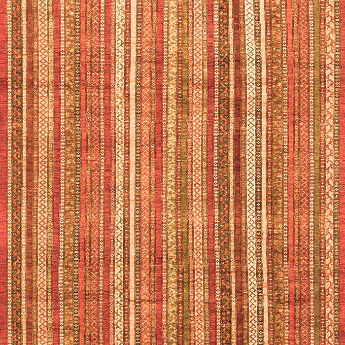 Abstract Orange Modern Rug, abs3688org