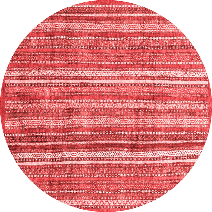 Machine Washable Abstract Red Modern Rug, wshabs3688red