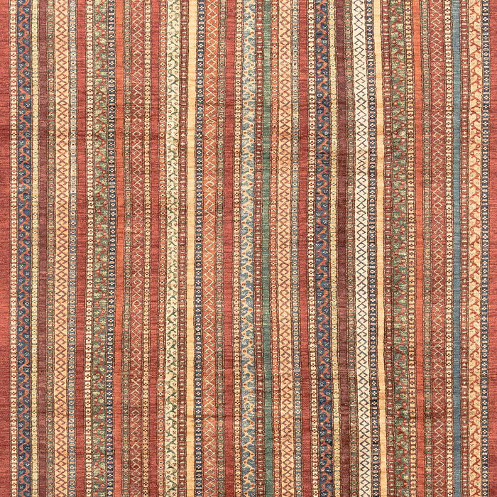 Abstract Red Modern Rug, abs3688