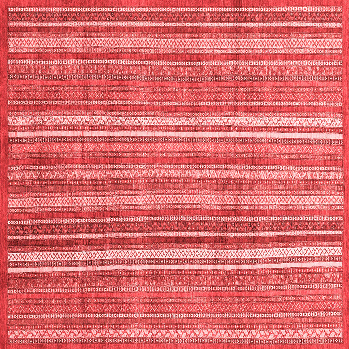 Abstract Red Modern Rug, abs3688red