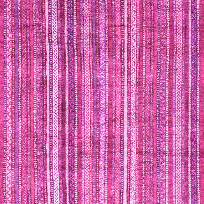 Machine Washable Abstract Pink Modern Rug, wshabs3688pnk