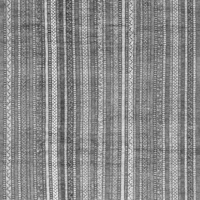 Machine Washable Abstract Gray Modern Rug, wshabs3688gry