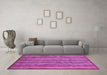 Machine Washable Abstract Purple Modern Area Rugs in a Living Room, wshabs3689pur