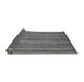 Sideview of Abstract Gray Modern Rug, abs3689gry