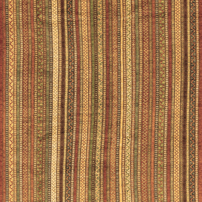 Machine Washable Abstract Brown Modern Rug, wshabs3689brn