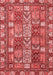 Abstract Red Modern Area Rugs