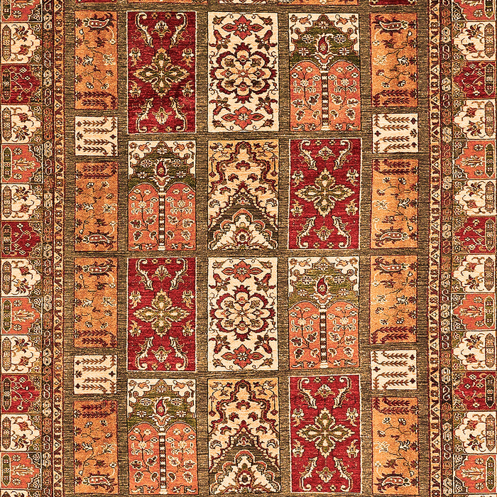 Machine Washable Abstract Orange Modern Area Rugs, wshabs368org