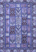 Abstract Blue Modern Rug, abs368blu