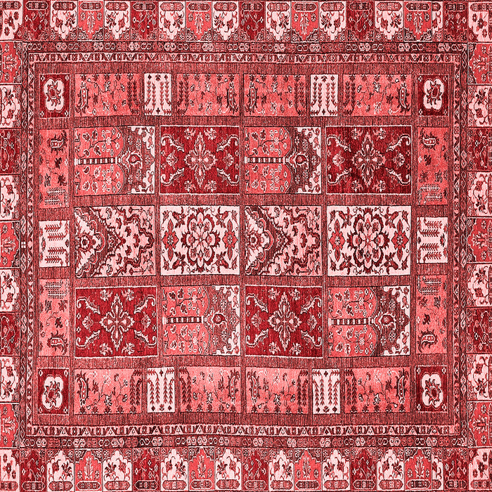 Abstract Red Modern Rug, abs368red