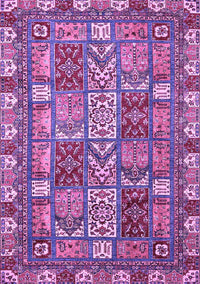 Abstract Purple Modern Rug, abs368pur