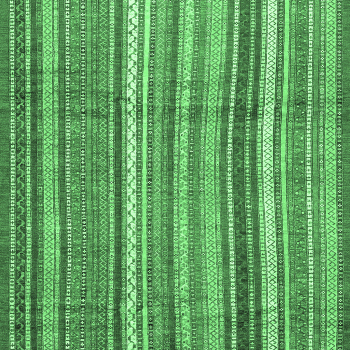 Abstract Emerald Green Modern Rug, abs3690emgrn