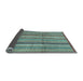 Sideview of Abstract Light Blue Modern Rug, abs3690lblu