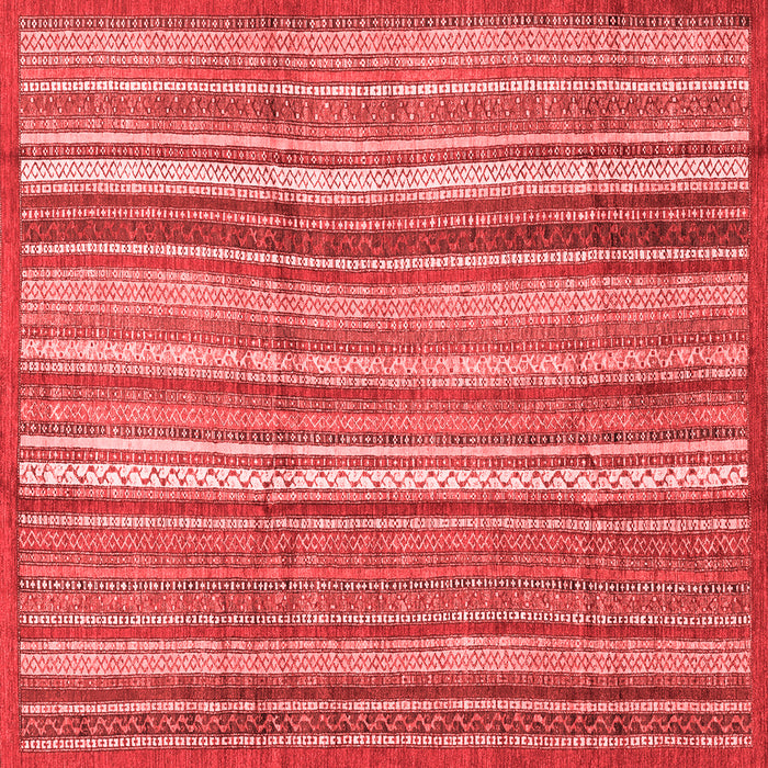 Machine Washable Abstract Red Modern Rug, wshabs3690red
