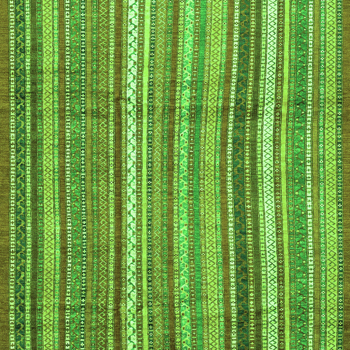 Machine Washable Abstract Green Modern Area Rugs, wshabs3690grn