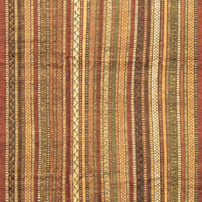 Abstract Brown Modern Rug, abs3690brn