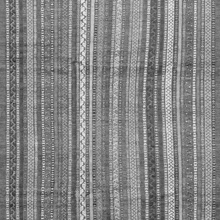 Machine Washable Abstract Gray Modern Rug, wshabs3690gry