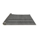 Sideview of Abstract Gray Modern Rug, abs3691gry