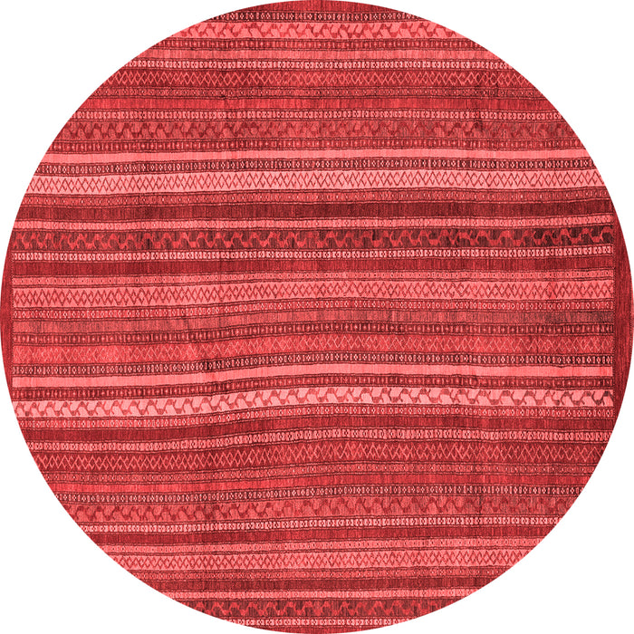 Abstract Red Modern Rug, abs3691red