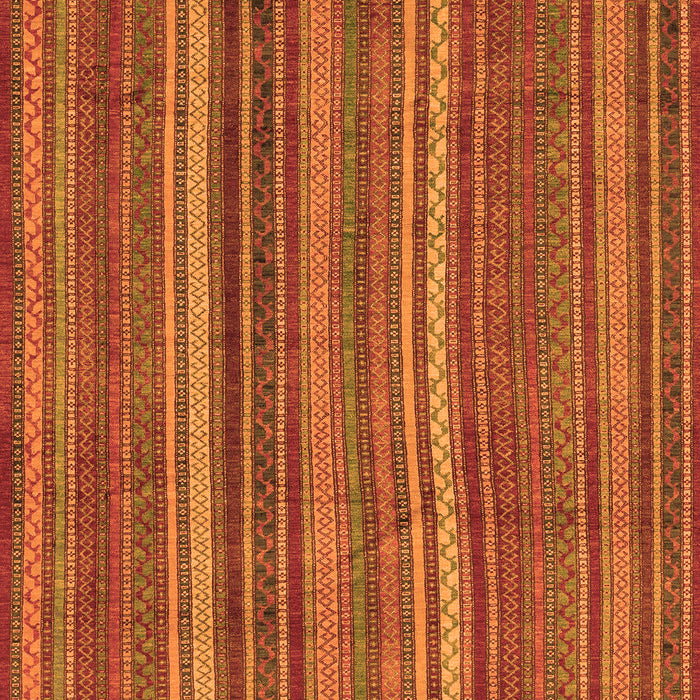 Abstract Orange Modern Rug, abs3691org