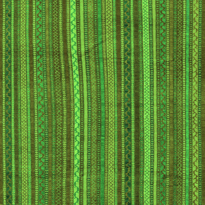 Abstract Green Modern Rug, abs3691grn