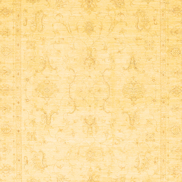 Machine Washable Oriental Brown Traditional Rug, wshabs3692brn