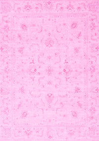 Oriental Pink Traditional Rug, abs3693pnk