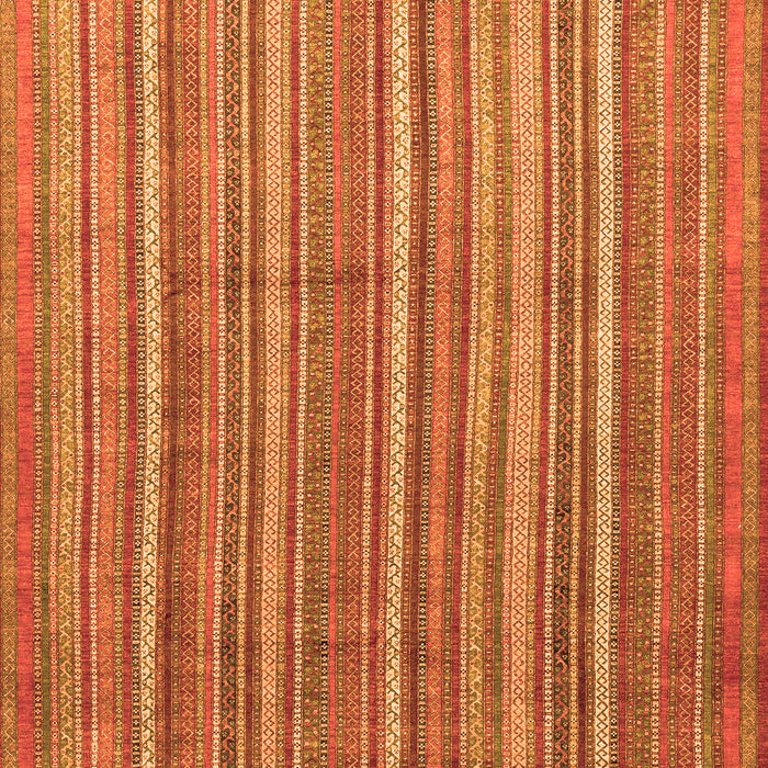 Machine Washable Abstract Orange Modern Area Rugs, wshabs3694org