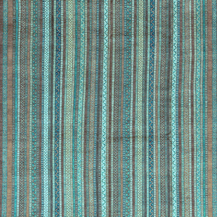 Abstract Light Blue Modern Rug, abs3694lblu