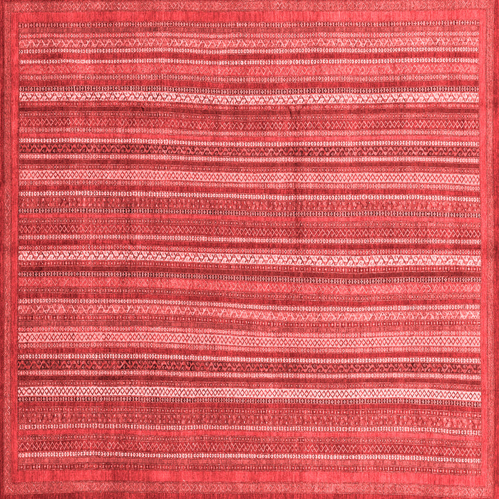 Abstract Red Modern Rug, abs3694red