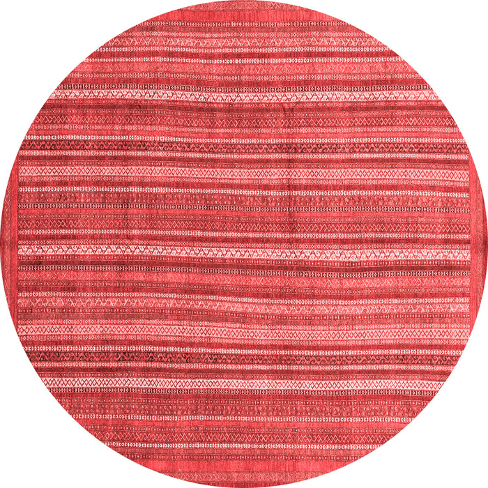Abstract Red Modern Rug, abs3694red