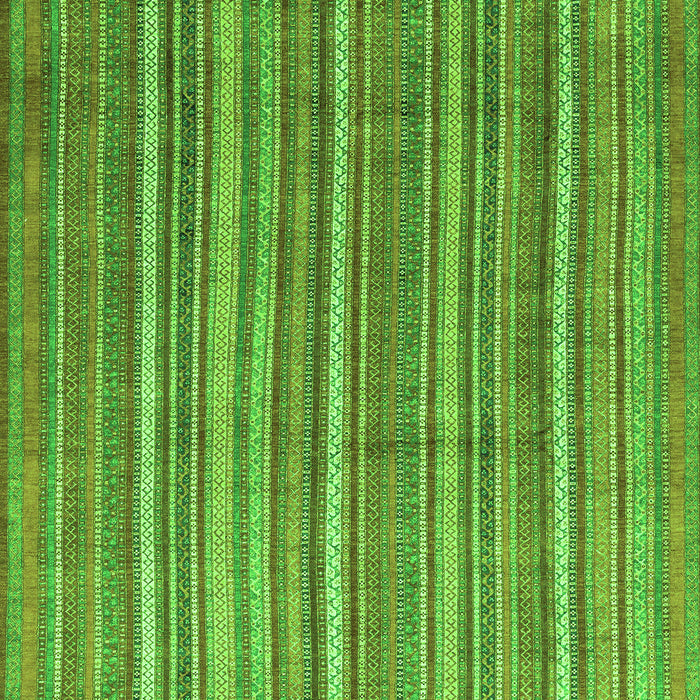 Machine Washable Abstract Green Modern Area Rugs, wshabs3694grn