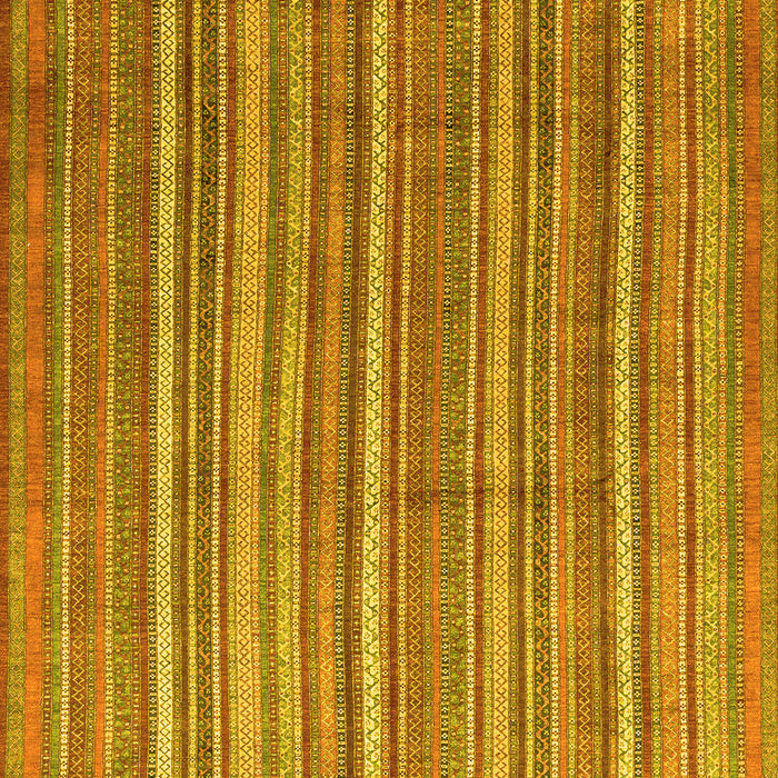Abstract Yellow Modern Rug, abs3694yw