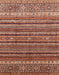 Abstract Sunrise Orange Modern Rug, abs3695