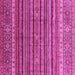 Square Abstract Pink Modern Rug, abs3695pnk