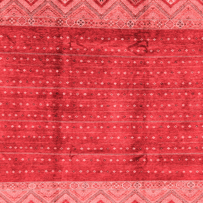 Machine Washable Abstract Red Modern Rug, wshabs3696red