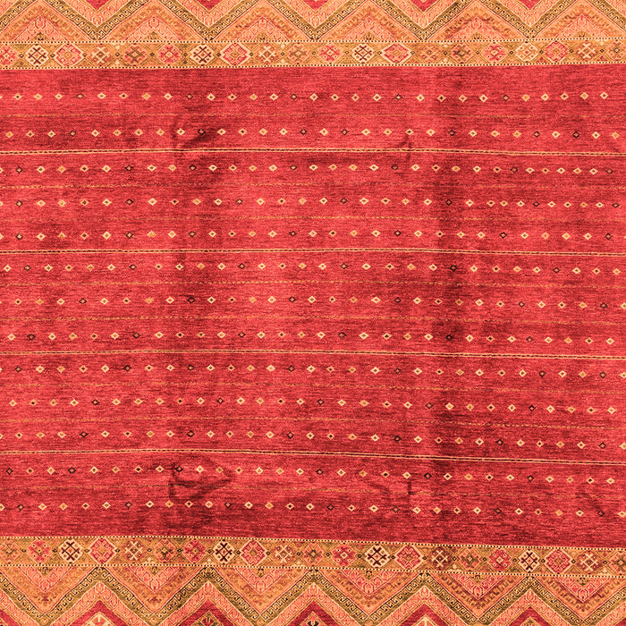 Abstract Orange Modern Rug, abs3696org