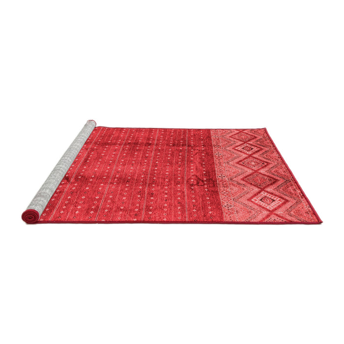 Modern Red Washable Rugs