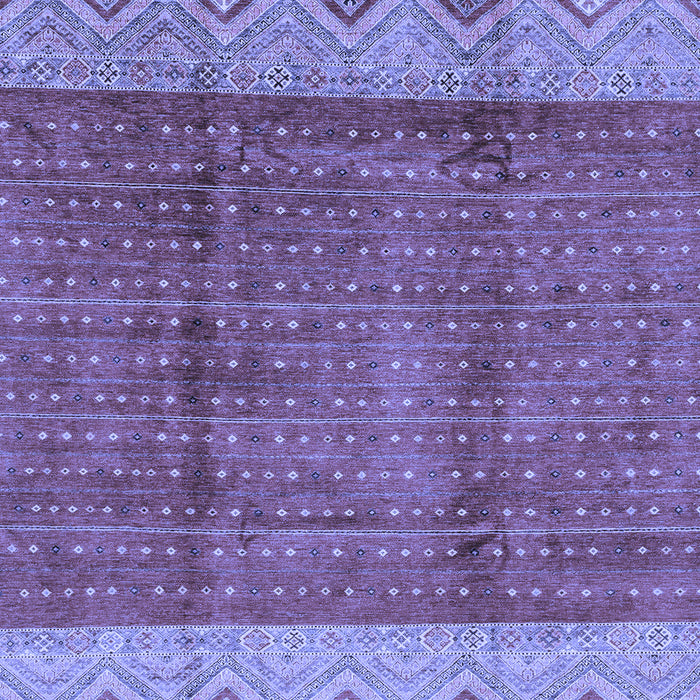 Abstract Blue Modern Rug, abs3696blu