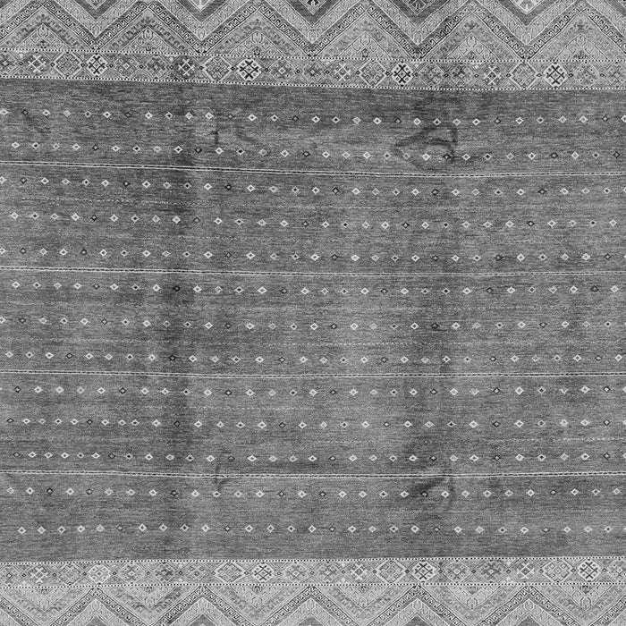 Machine Washable Abstract Gray Modern Rug, wshabs3696gry