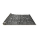 Sideview of Abstract Gray Modern Rug, abs3697gry