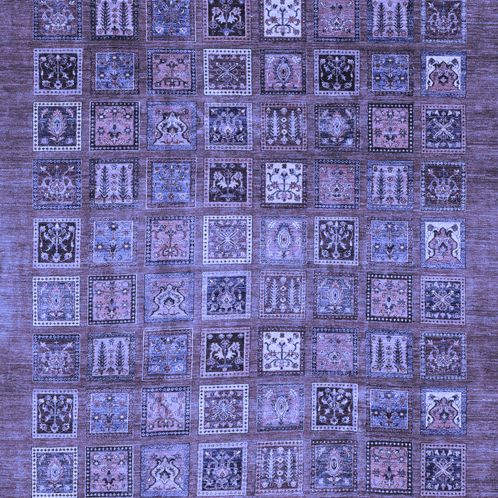 Machine Washable Abstract Blue Modern Rug, wshabs3697blu