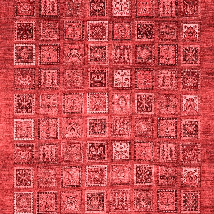 Abstract Red Modern Area Rugs